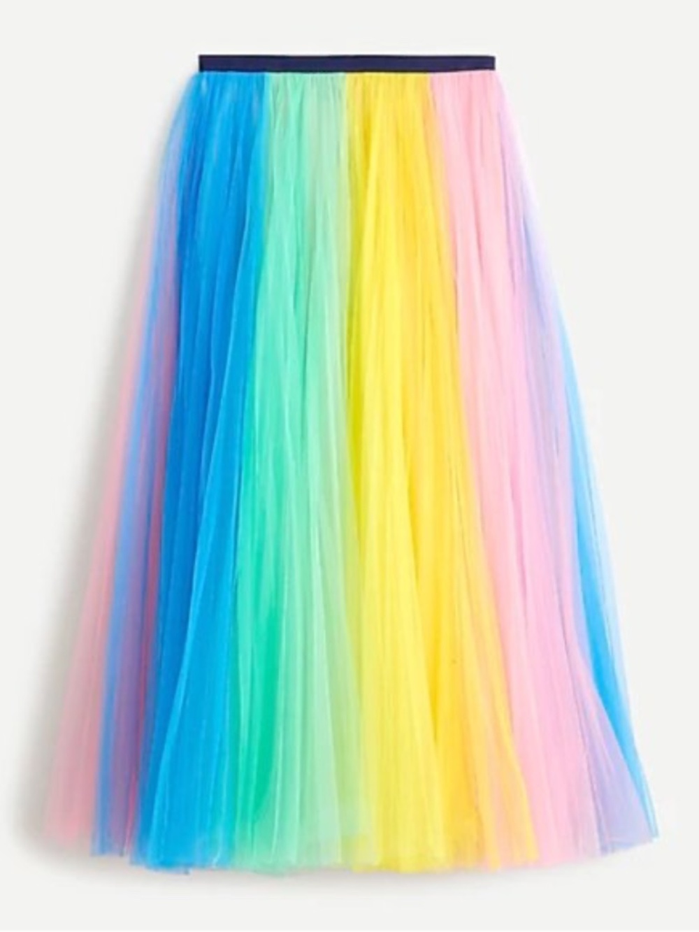 J.Crew Rainbow Tulle Skirt Ballerina Blogger Favorite Skirt